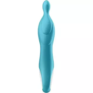 Satisfyer A-Mazing 2 A-Spot Vibrator for Women - Vibrating Dildo, G-spot Stimulator, Sex Toy with Curved, Grooved Texture, Flexi Satisfyer A-Mazing 2 A-Spot Vibrator for Women - Vibrating Dildo, G-spot Stimulator, Sex Toy with Curved, Grooved Texture, Flexi