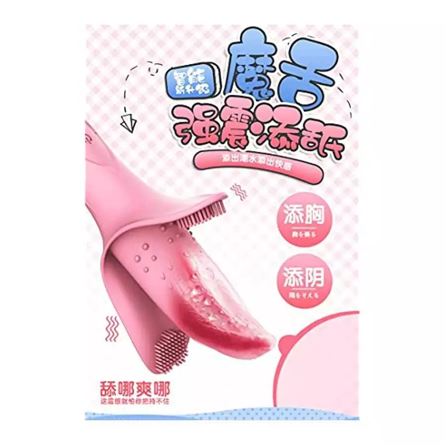 Female Masturbator Clitoral G Spot Tongue Licking Vibrator with 10 Frequency Vibrating Nipples Massager Vaginal Breast Anal Sex 