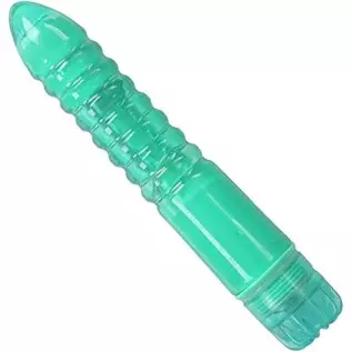 Rippled Waterproof Vibrator - Multi Speed Vibrations for Clit or G Spot Stimulation - Powerful Sex Toy