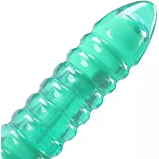 Rippled Waterproof Vibrator - Multi Speed Vibrations for Clit or G Spot Stimulation - Powerful Sex Toy Rippled Waterproof Vibrator - Multi Speed Vibrations for Clit or G Spot Stimulation - Powerful Sex Toy