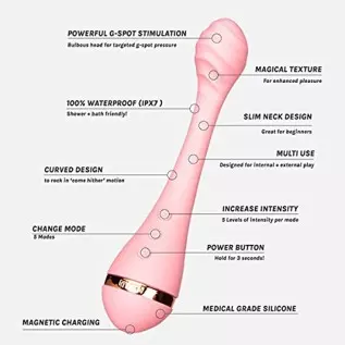 VUSH Myth G Spot Vibrators ; Premium Vibrating Dildo Sex Toys for Every Body and Every Babe VUSH Myth G Spot Vibrators ; Premium Vibrating Dildo Sex Toys for Every Body and Every Babe