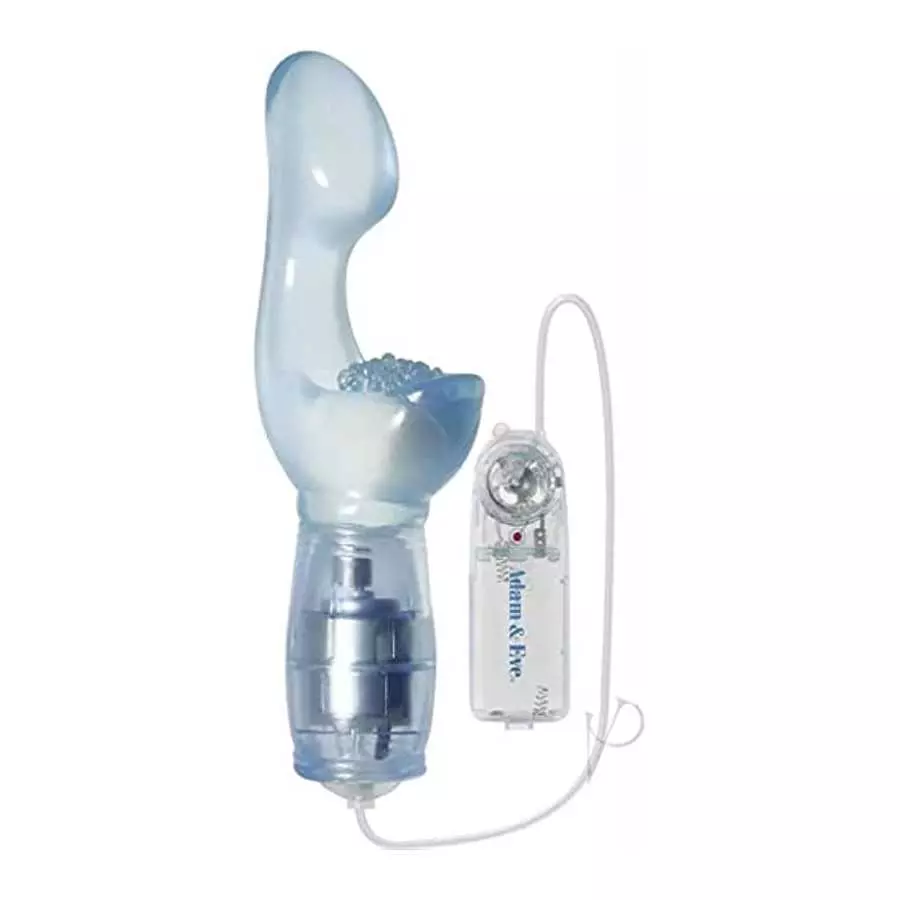 Adam and Eve Personal G-Spot Pleaser Blue Vibrator