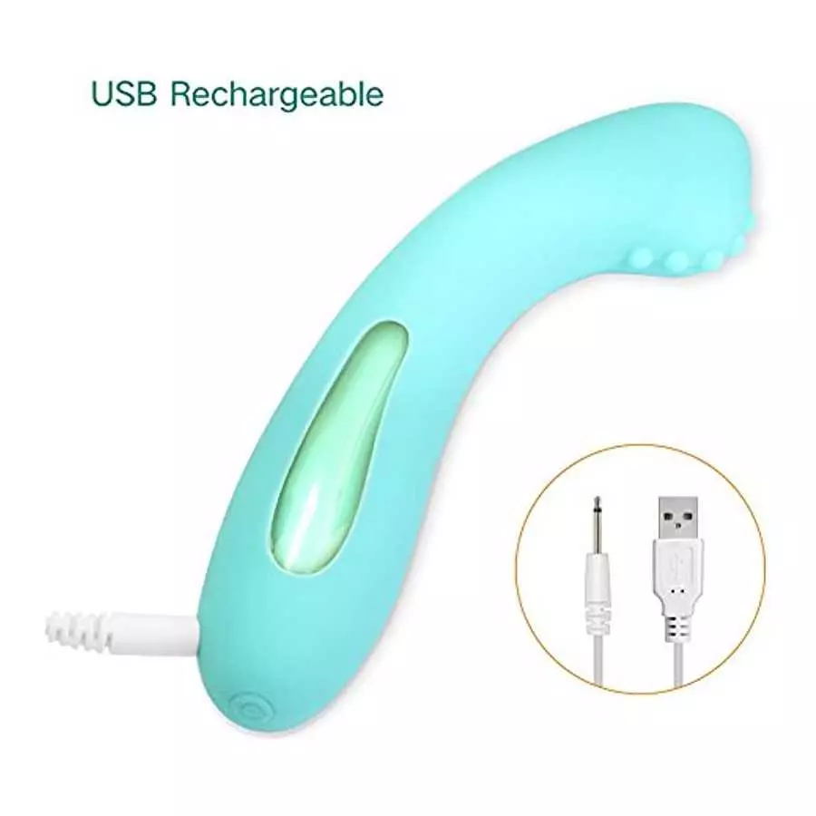 Rechargeable Powerful Dildo - 7 Functions Clitoral G spot Vibrating Massager - Body Safe Silicone and Waterproof - Help You Reac