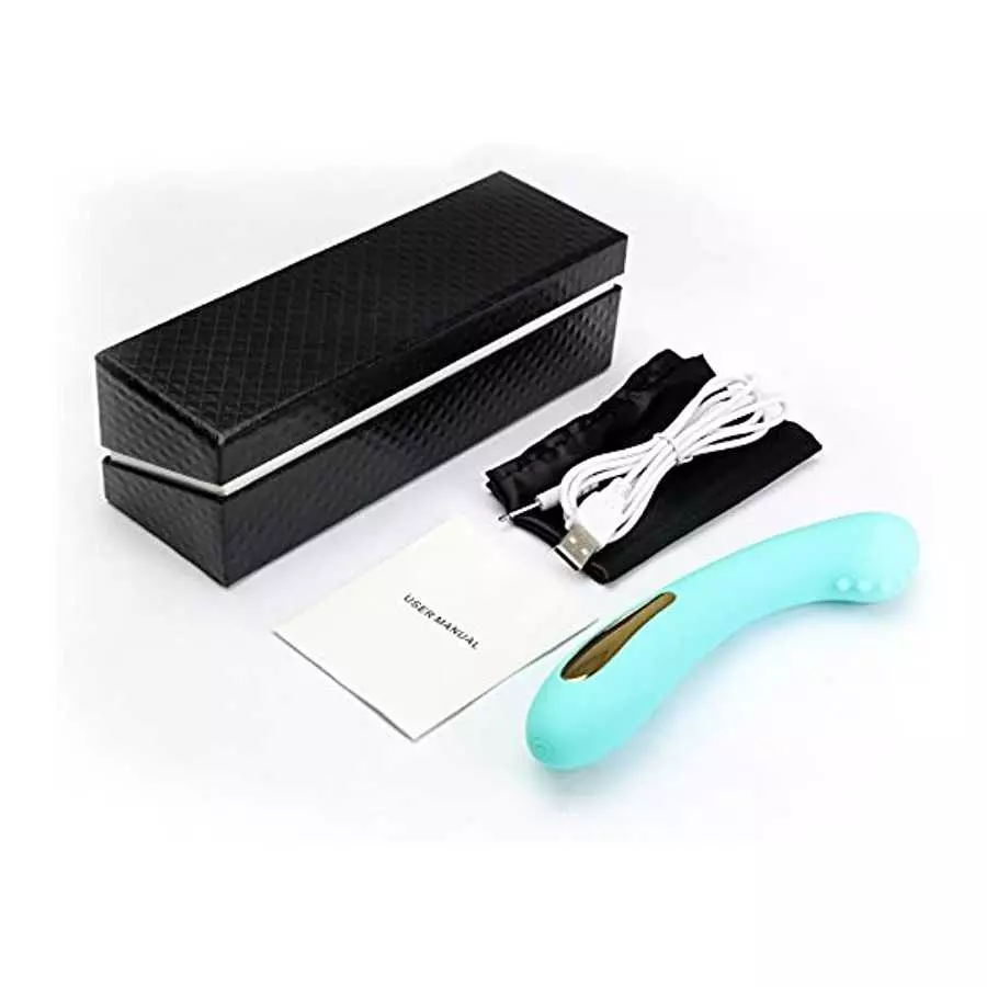 Rechargeable Powerful Dildo - 7 Functions Clitoral G spot Vibrating Massager - Body Safe Silicone and Waterproof - Help You Reac