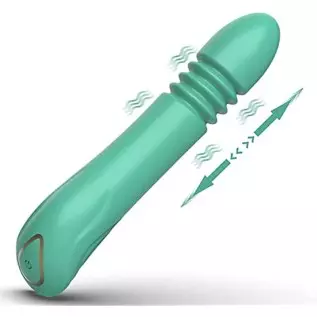 G Spot Vibrator Thrusting Vibrator Dildo with 3 Telescopic & 10 Vibration for Clitoral Nipple and Anal Stimulation Adult Sensory