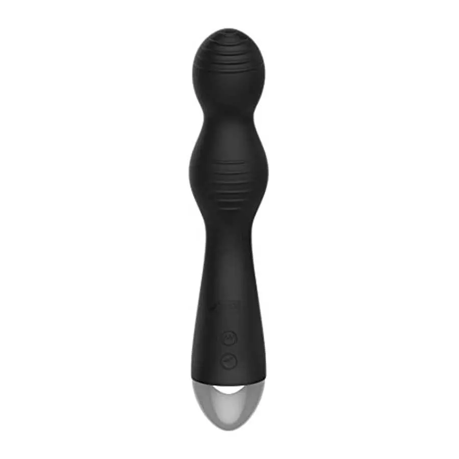 Shots - ElectroShock E-Stimulation G/P-spot Vibrator - Black