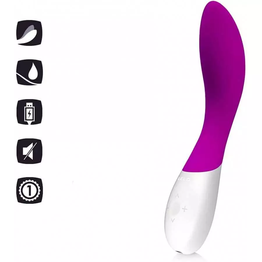LELO MONA Wave Personal Massager Vibrator for Women, G Spot Vibrator with WaveMotion Technology Silent Vibrator Sex Toy with 12 