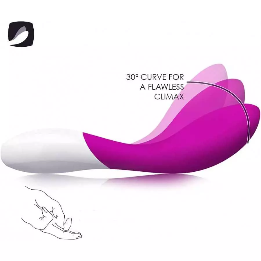 LELO MONA Wave Personal Massager Vibrator for Women, G Spot Vibrator with WaveMotion Technology Silent Vibrator Sex Toy with 12 
