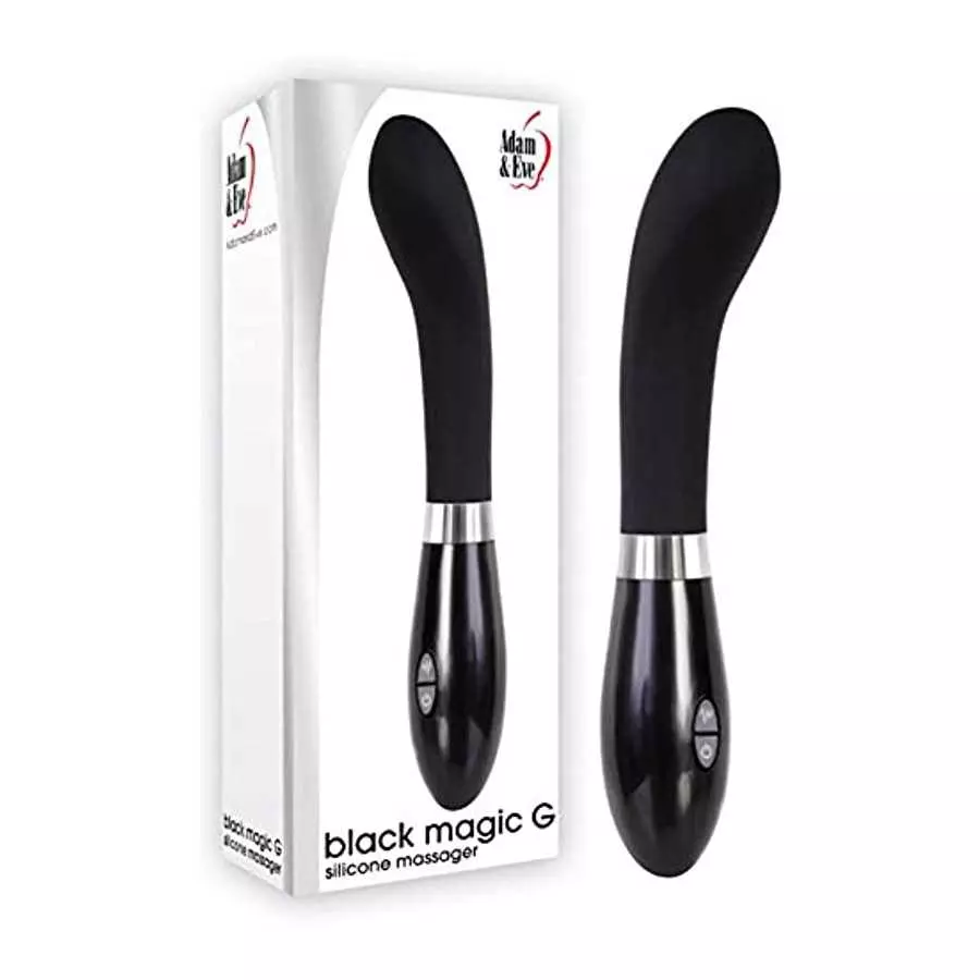 Evolved Novelties Adam and Eve Black Magic G Silicone Massager