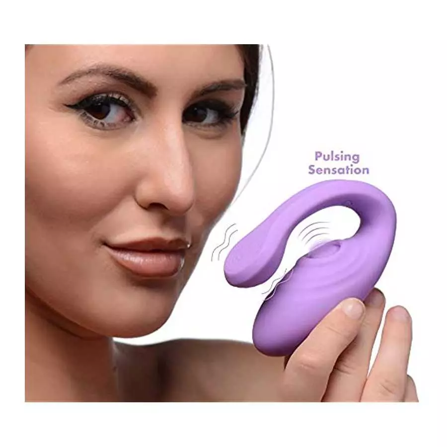 Inmi 7X Pulse Pro Pulsating and Clit Stimulating Vibrator with Remote Control