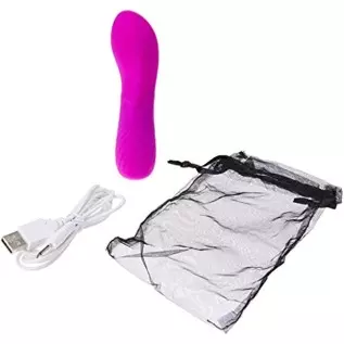 Adam Alice Mini G-Spot Vibrator, Pretty Love, Purple (BI-014561-1) Adam Alice Mini G-Spot Vibrator, Pretty Love, Purple (BI-014561-1)