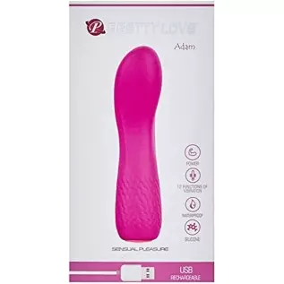 Adam Alice Mini G-Spot Vibrator, Pretty Love, Purple (BI-014561-1) Adam Alice Mini G-Spot Vibrator, Pretty Love, Purple (BI-014561-1)
