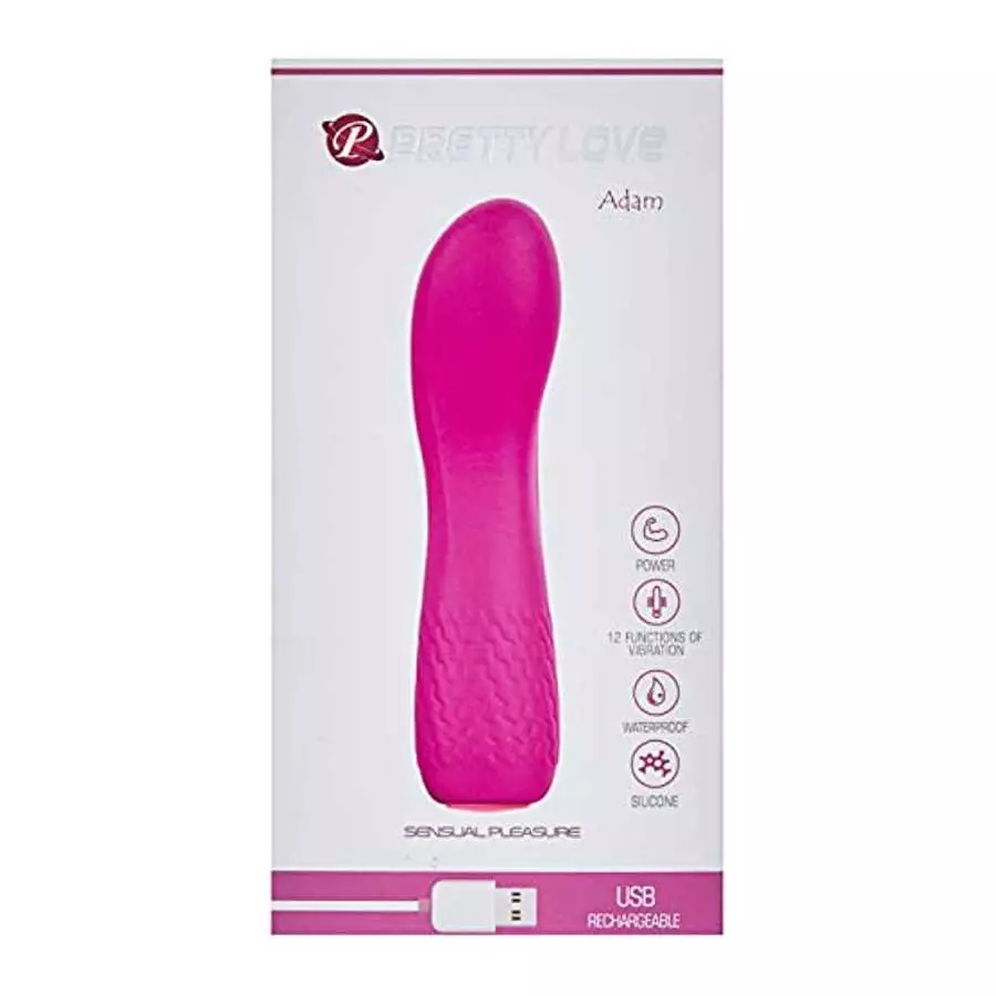 Adam Alice Mini G-Spot Vibrator, Pretty Love, Purple (BI-014561-1)