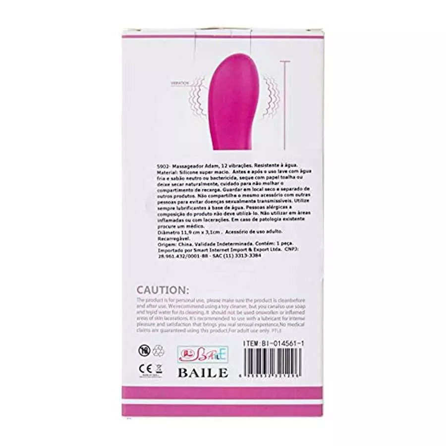 Adam Alice Mini G-Spot Vibrator, Pretty Love, Purple (BI-014561-1)