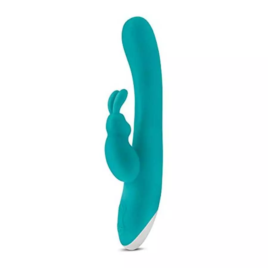 Blush Hop Rave Rabbit Plus - Pleasure Massager for Women - Wireless Rabbit Vibrator Dildo - Female Sexual Wellness - Vibrating G