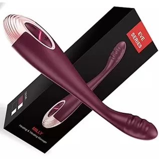 ROSERAIN G Spot Vibrator, Heating Waterproof Rechargeable Wand Massager
