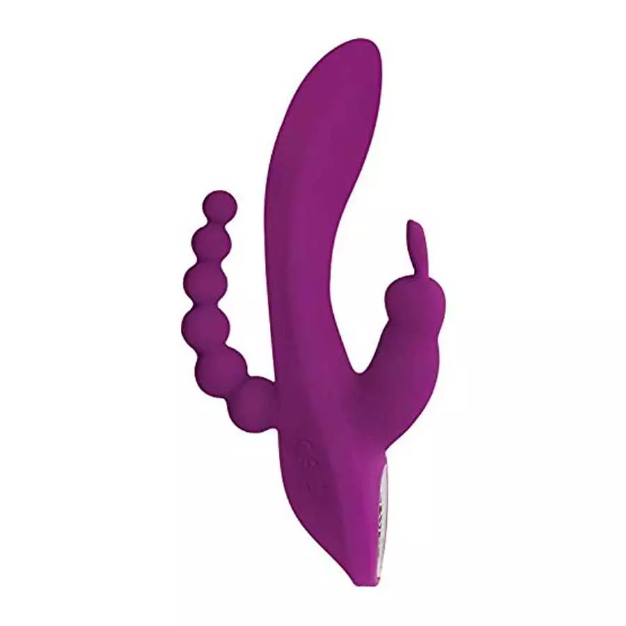 Curve Novelties Power Bunnies Quivers G-spot Vibe - Purple