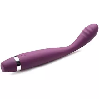 Inmi Slim-G Pleaser 10X Flexible Premium Silicone Pinpoint G Spot Vibe | Adult Sex Toy with 3 Speeds + 7 Vibration Patterns for 