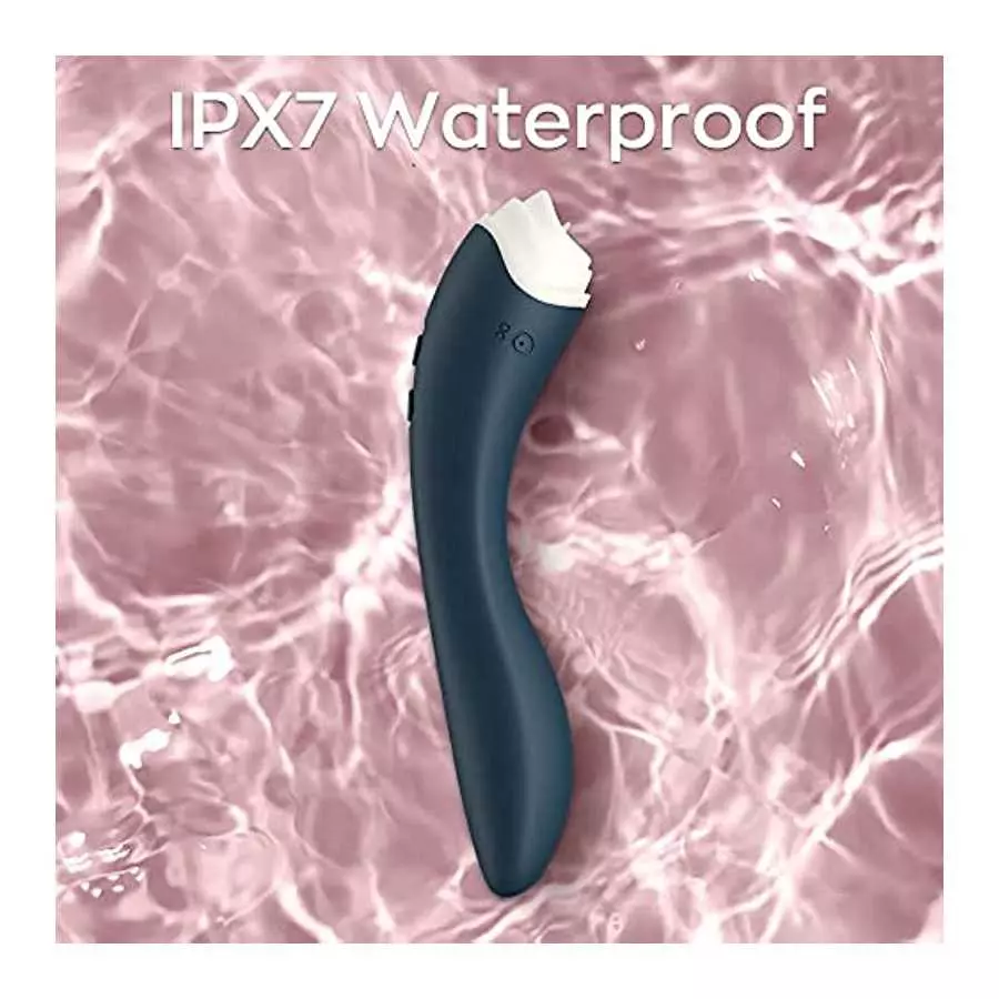 Clitoral Licking G-spot Vibrator,Clit Tongue Dildo Vaginal Vibrating Stimulator with  9 Licking&Vibration Modes,Breast Nipple Ma