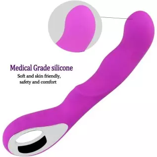 ZOMTOP G-Spot Vibrator for Clit and Anal Sexual Stimulation, Adult Sex Toy for Women, Rechargeable Vibrating Dildo with 10 Vibra ZOMTOP G-Spot Vibrator for Clit and Anal Sexual Stimulation, Adult Sex Toy for Women, Rechargeable Vibrating Dildo with 10 Vibra