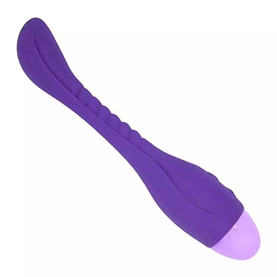 Flexible Silicone G-Spot Vibrator - 10 Vibrating Functions for Intense G Spot Orgasms Flexible Silicone G-Spot Vibrator - 10 Vibrating Functions for Intense G Spot Orgasms