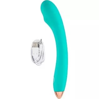 Cloud 9 Novelties 8" G-spot Slim Rechargeable (Teal) Cloud 9 Novelties 8" G-spot Slim Rechargeable (Teal)