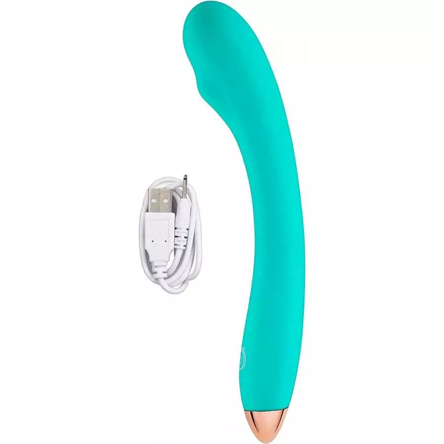 Cloud 9 Novelties 8" G-spot Slim Rechargeable (Teal)