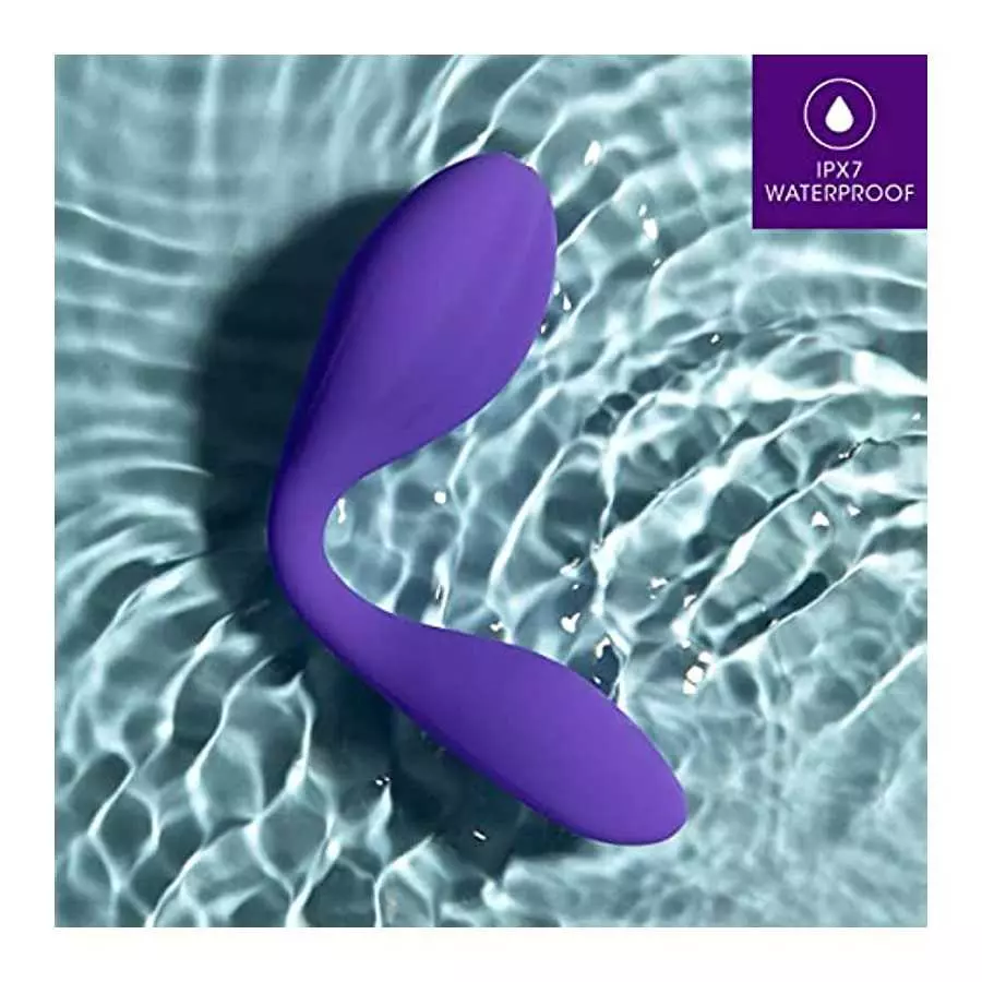 Blush Wellness Duo - Flexible Body Bends for Couples Play or Straightens For Solo Play and G Spot Stimulation - 10 Powerful Vibr