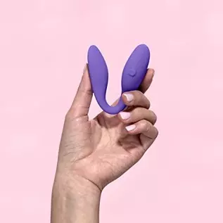 Blush Wellness Duo - Flexible Body Bends for Couples Play or Straightens For Solo Play and G Spot Stimulation - 10 Powerful Vibr Blush Wellness Duo - Flexible Body Bends for Couples Play or Straightens For Solo Play and G Spot Stimulation - 10 Powerful Vibr