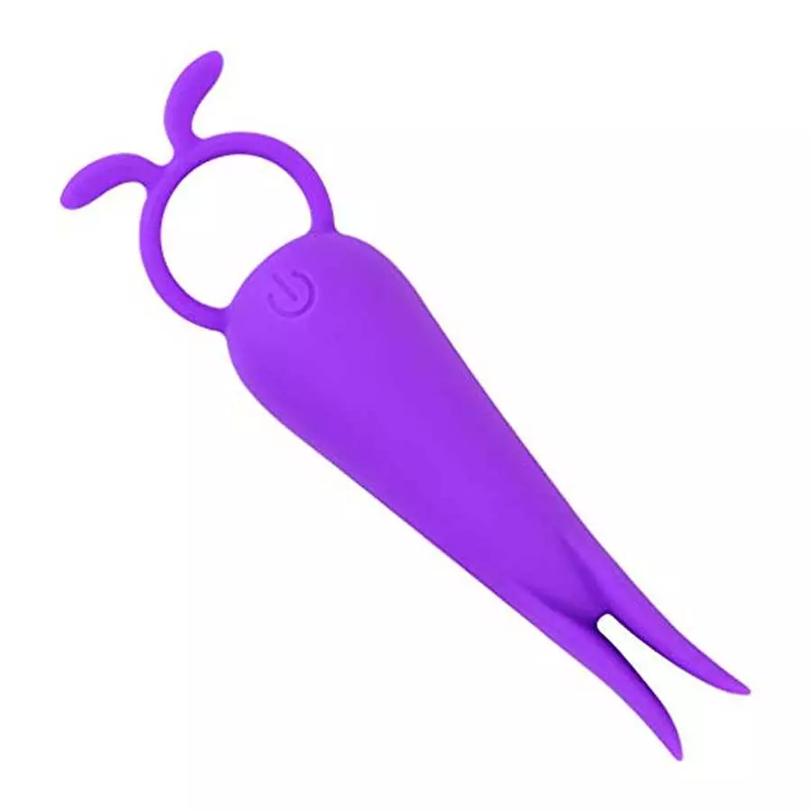 Quiet Powerful Silicone Mini Vibrator with 10 Modes for Travel, LUV-SPOT Rechargeable Sex Toys with Soft Smooth Tentacles to Cli Quiet Powerful Silicone Mini Vibrator with 10 Modes for Travel, LUV-SPOT Rechargeable Sex Toys with Soft Smooth Tentacles to Cli