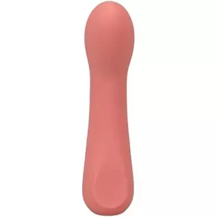 Doc Johnson Ritual - Zen - 10 Function G-Spot Vibrator - Silicone and Rechargeable - Discreet, Coral