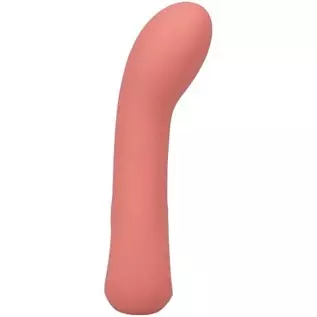 Doc Johnson Ritual - Zen - 10 Function G-Spot Vibrator - Silicone and Rechargeable - Discreet, Coral