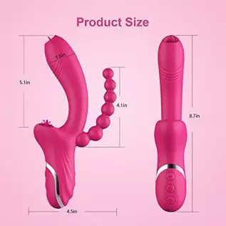 Clitoral Pulsating G Spot Rabbit Vibrator Lick Stimulator Anal Clit Massager with 10 Pulsation Patterns 10 Licking Vibrating Mod Clitoral Pulsating G Spot Rabbit Vibrator Lick Stimulator Anal Clit Massager with 10 Pulsation Patterns 10 Licking Vibrating Mod