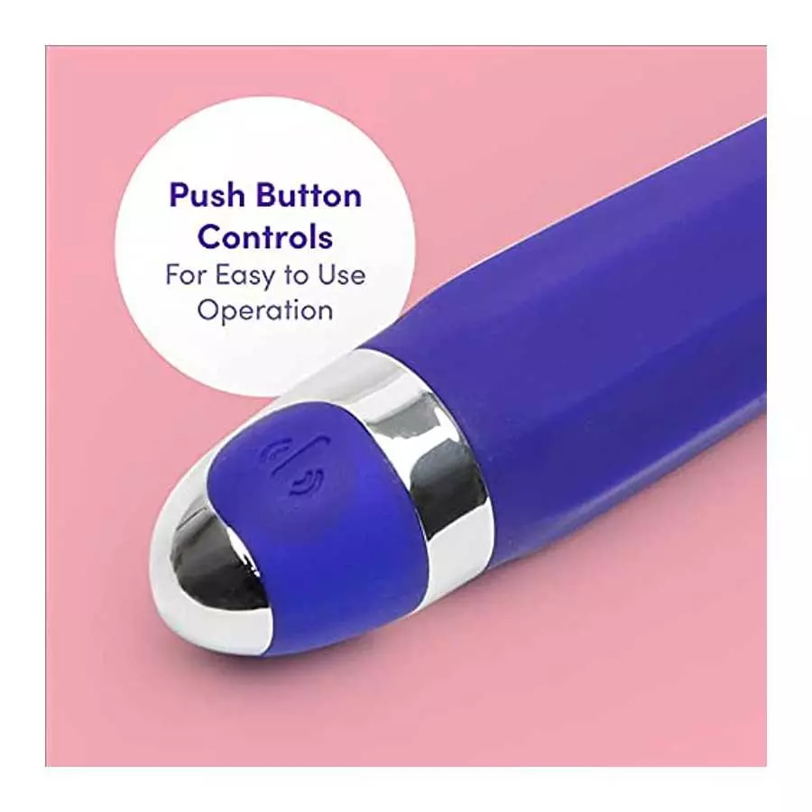 Lovehoney Blue G-Pleaser 7 Function G-Spot Vibrator - Silicone - Latex & Phthalate Free