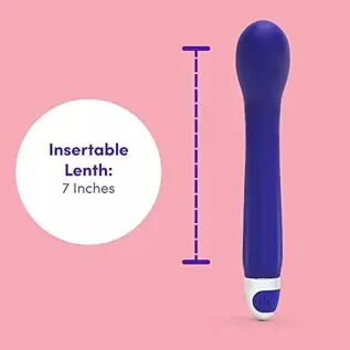 Lovehoney Blue G-Pleaser 7 Function G-Spot Vibrator - Silicone - Latex & Phthalate Free