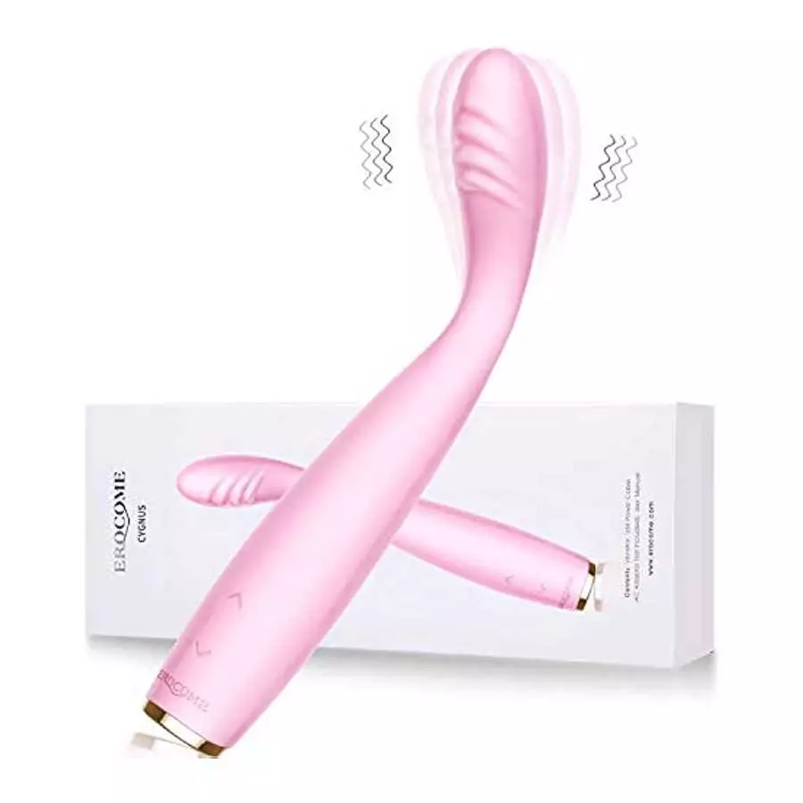 EROCOME Powerful G-Spot Vibrator Dildo with Textured Tip Bendable Shaft for Precise Clitoris Stimulation, Clitoris Stimulator Se EROCOME Powerful G-Spot Vibrator Dildo with Textured Tip Bendable Shaft for Precise Clitoris Stimulation, Clitoris Stimulator Se
