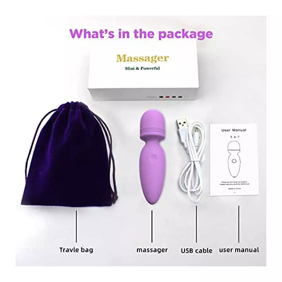 Bullet Vibrator, Sex Stimulator for Women USB Rechargeable Lipstick Vibe with 10 Vibration Modes, Female G-spot Sex Adult Toys