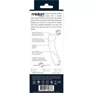 VeDO Midori Rechargeable G-Spot Vibrator Adult Sextoy for Women (Foxy Pink) VeDO Midori Rechargeable G-Spot Vibrator Adult Sextoy for Women (Foxy Pink)