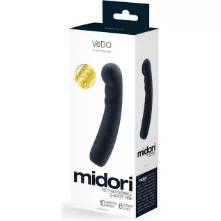VeDO Midori Rechargeable G-Spot Vibrator Adult Sextoy for Women (Foxy Pink) VeDO Midori Rechargeable G-Spot Vibrator Adult Sextoy for Women (Foxy Pink)