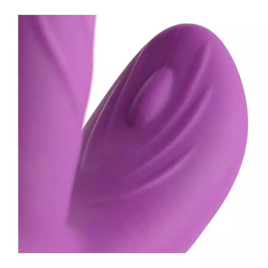 Inmi G-Rocker 10X Come Hither Silicone Vibrator with Remote Control, Purple