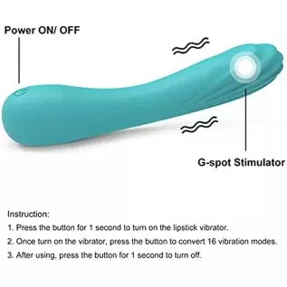LEVETT G-Spot Vibrators Realistic Dildos - Vibrating Massager for Clitoral Vagina and Anal Stimulation with 16 Vibration Modes -