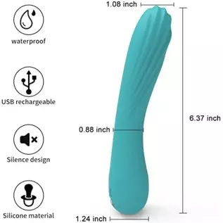 LEVETT G-Spot Vibrators Realistic Dildos - Vibrating Massager for Clitoral Vagina and Anal Stimulation with 16 Vibration Modes -