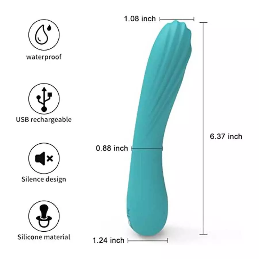 LEVETT G-Spot Vibrators Realistic Dildos - Vibrating Massager for Clitoral Vagina and Anal Stimulation with 16 Vibration Modes -