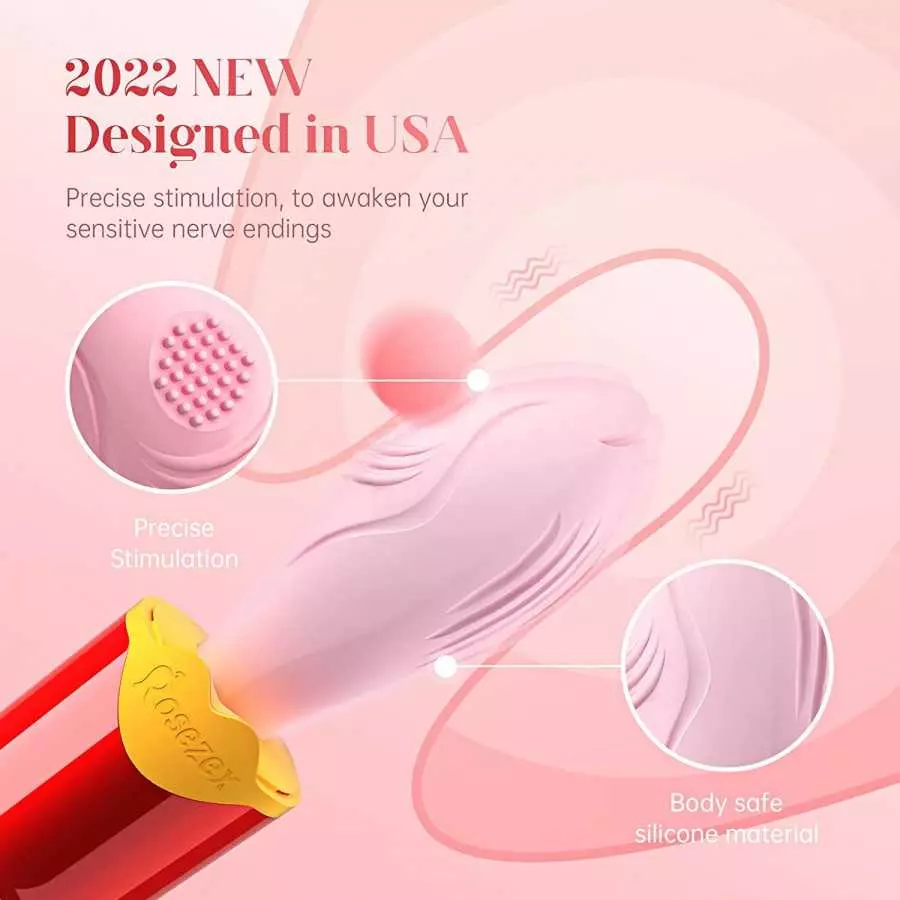 Vibrator for Woman Quiet Bullet Vibrator Adult Sex Toys, 10 Vibration Modes Clitoral Nipple Vagina Stimulator, Vibrating Wand fo