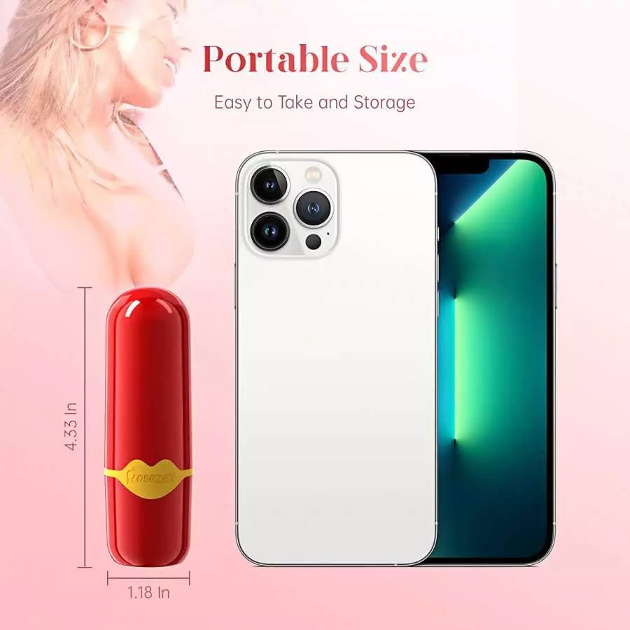 Vibrator for Woman Quiet Bullet Vibrator Adult Sex Toys, 10 Vibration Modes Clitoral Nipple Vagina Stimulator, Vibrating Wand fo