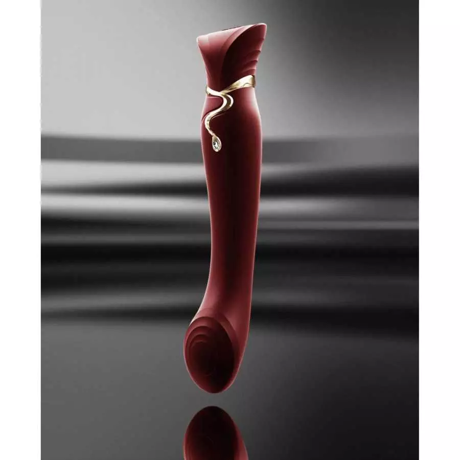 ZALO Queen Set G-spot PulseWave Vibrator with Suction Sleeve | Waterproof Sex Toy with 8 Vibration Modes 8 Pulse-Wave Modes | US