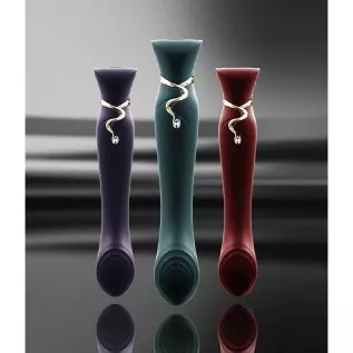 ZALO Queen Set G-spot PulseWave Vibrator with Suction Sleeve | Waterproof Sex Toy with 8 Vibration Modes 8 Pulse-Wave Modes | US