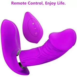 Wearable Butterfly Vibrator, 7 Vibration Stimulator Clitoral G Spot and Anales Plug with Remote Control Rechargeable Waterproof Wearable Butterfly Vibrator, 7 Vibration Stimulator Clitoral G Spot and Anales Plug with Remote Control Rechargeable Waterproof