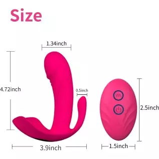 Powerful Wearable Vibrator Dildo with Remote Control, Adult Couple Sex Toy, Women Vibrating Panty with 12 Vibration Modes, Recha Powerful Wearable Vibrator Dildo with Remote Control, Adult Couple Sex Toy, Women Vibrating Panty with 12 Vibration Modes, Recha