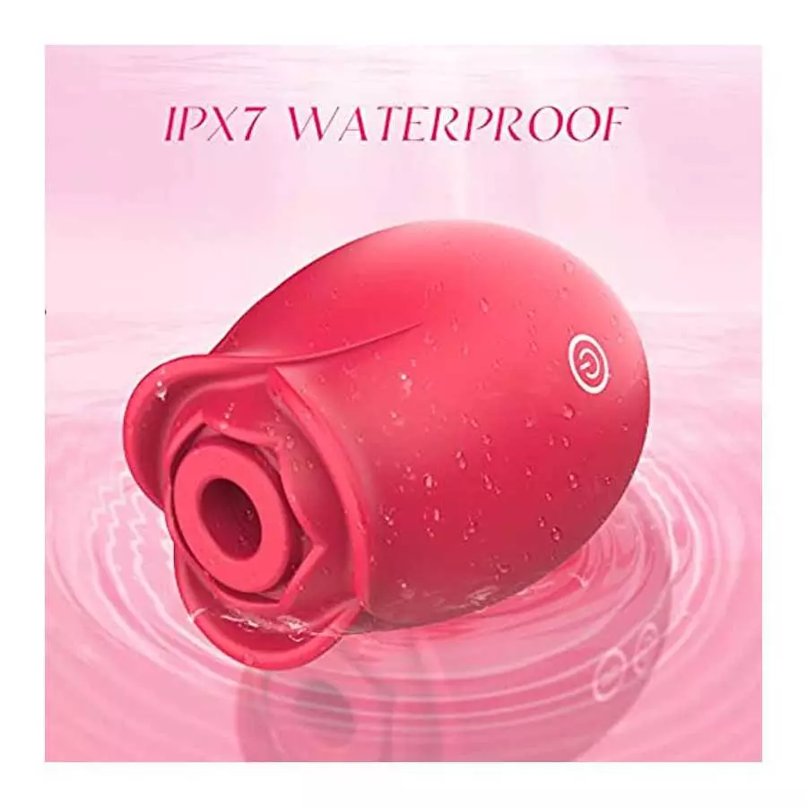 Rose Toy for Woman,Rechargeable Clitorals Stimulator with 10 Vibration Option Pleasure Sex Toy for Clitoral & Nipple Stimulation
